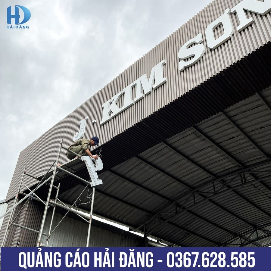 BÀN GIAO CÔNG TRÌNH BIỂN ALU CHỮ NỔI CỦA TẬP ĐOÀN PPJ GROUD – KIM SƠN2