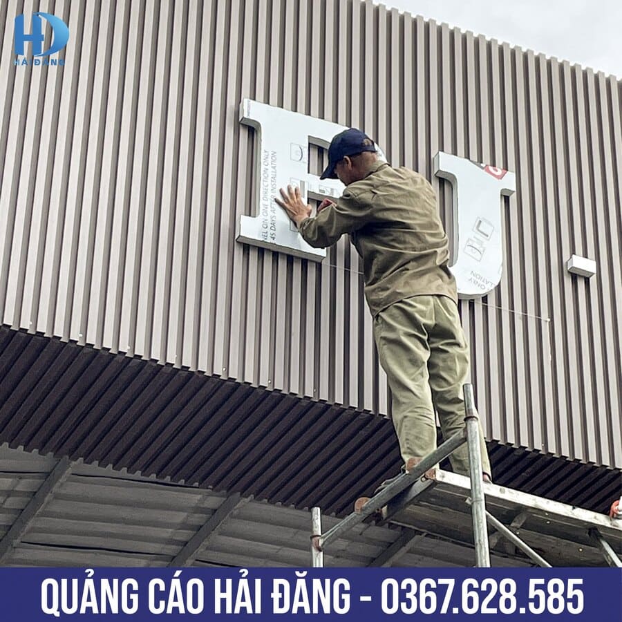BÀN GIAO CÔNG TRÌNH BIỂN ALU CHỮ NỔI CỦA TẬP ĐOÀN PPJ GROUD – KIM SƠN2