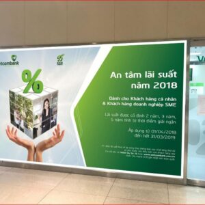 Decal PP trong nhà - quảng cáo hải đăng ninh bình