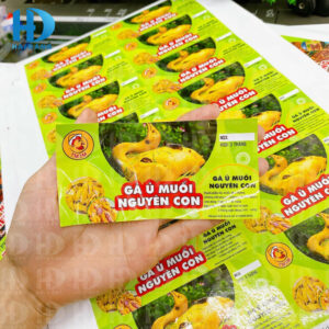 In tem dán nhãn sản phẩm theo yêu cầu