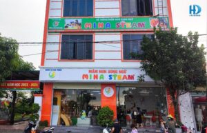 QUẢNG CÁO HẢI ĐĂNG- Biển mầm non song ngữ Mina steam