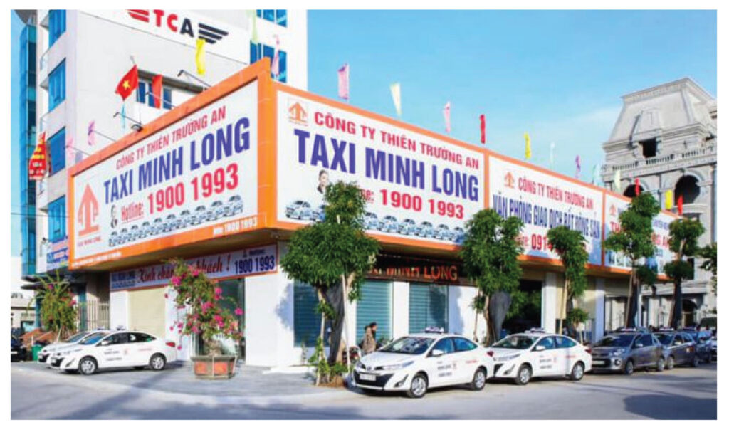 THI CÔNG BIỂN HIỆU CÔNG TY THIÊN TRƯỜNG AN